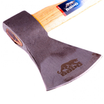 Топор плотницкий, кованый, деревянная рукоятка, 800 г, пескоструйное покрытие полотна Барс