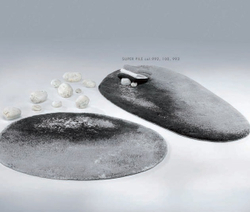 Коврик для ванной 70x90 Abyss & Habidecor Stone 993 серый Португалия