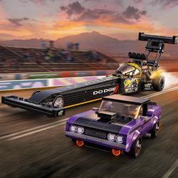 LEGO Speed Champions: Mopar Dodge//SRT Top Fuel Dragster and 1970 Dodge Challenger T/A 76904 — Mopar Dodge//SRT Top Fuel Dragster and 1970 Dodge Challenger T/A — Лего Спид чампионс Чемпионы скорости