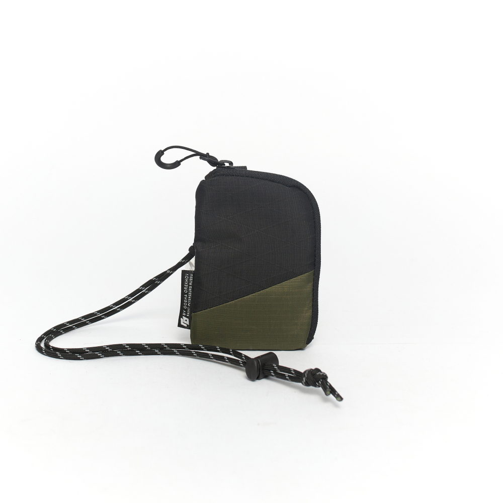 Кошелек Bow Wallet черный/хаки