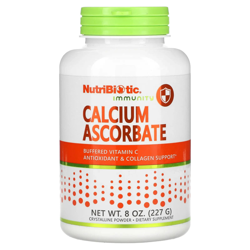 NutriBiotic, Immunity, аскорбат кальция, 227 г (8 унций)