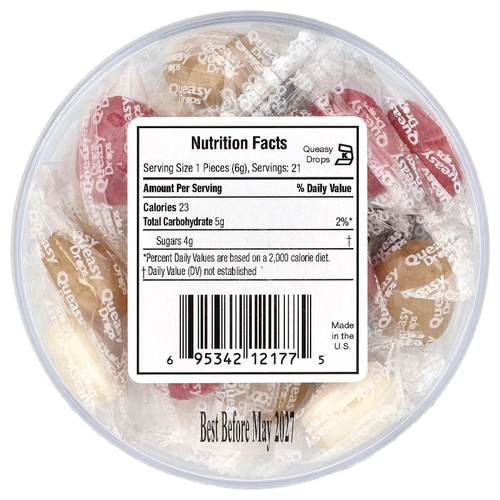 Preggie, Queasy™, капли, ассорти, 21 пастилка