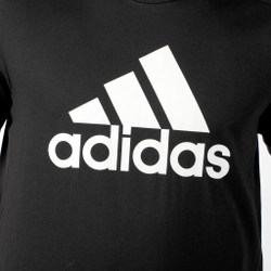 Мужское теннисное поло adidas FR Zipper Logo T-Shirt Men - Black, White