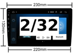 Магнитола Андроид Серия Плюс с модулем 4G под сим карту 9 дюймов DSP(9863)