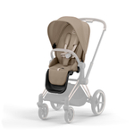 Коляска Cybex Priam IV 3 в 1 цвет Cozy Beige на шасси Rosegold