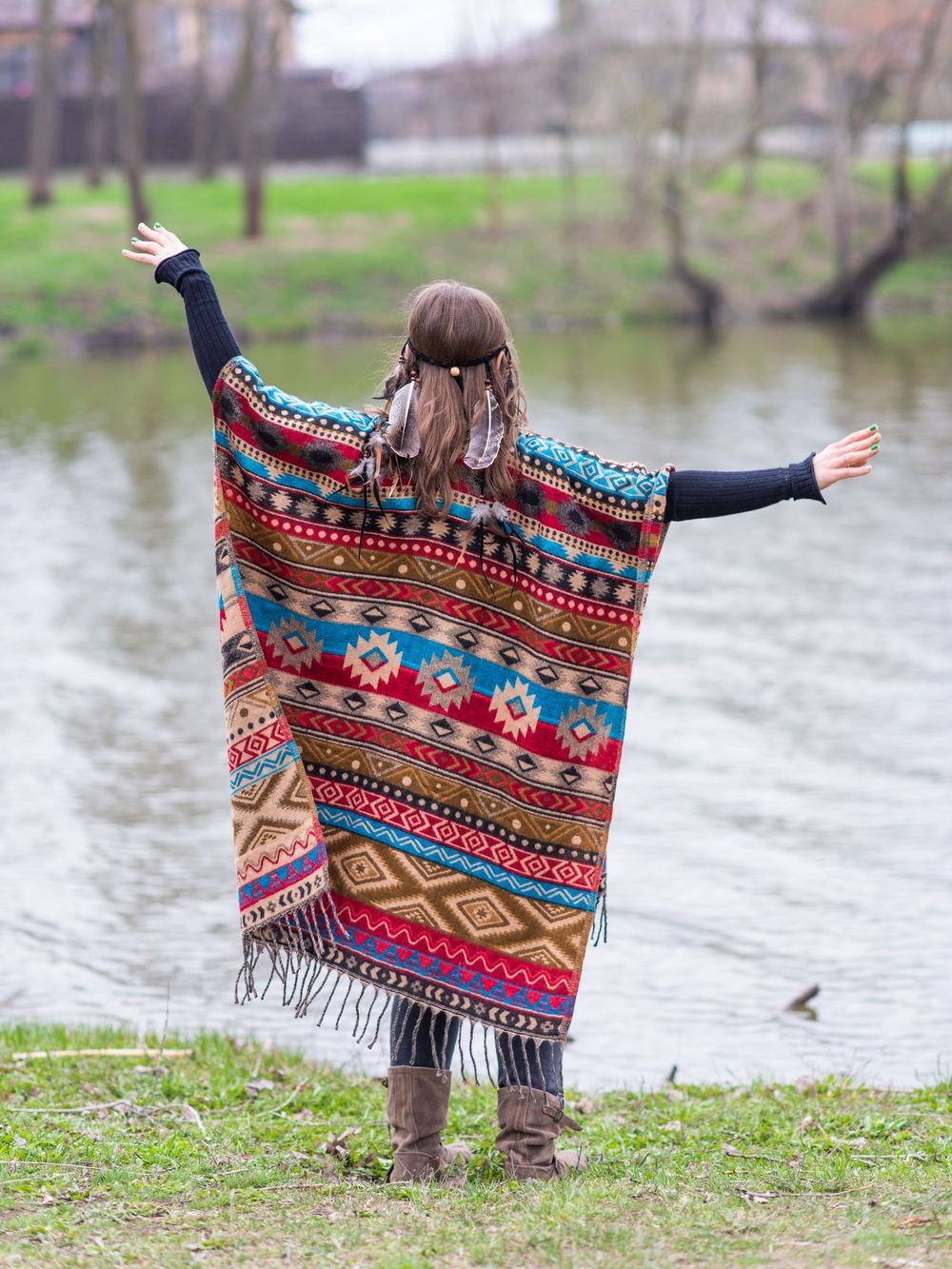 Пончо-плед ORIGINAL