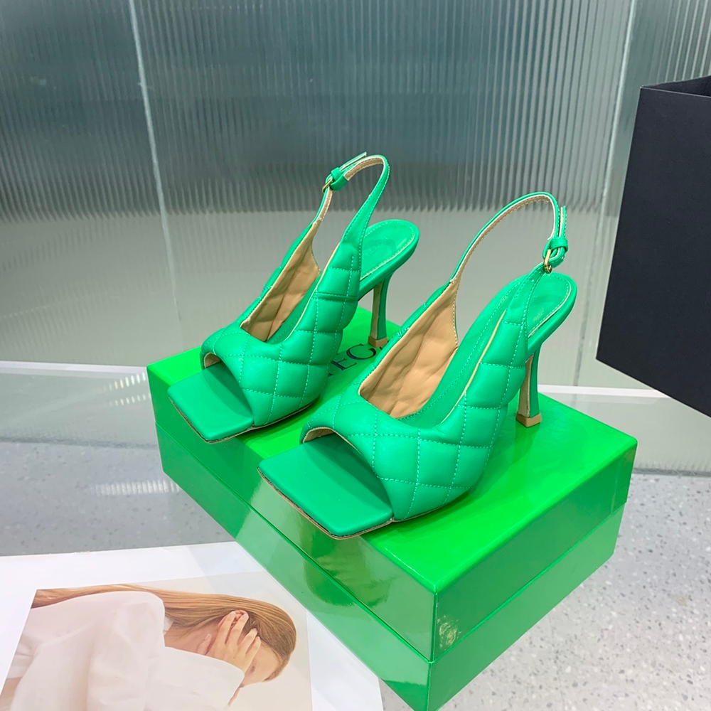 Bottega Veneta Padded Slingback Sandal
