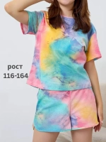 Летняя пижама с шортами для подростка