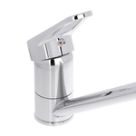 Смеситель д/кухни, низкий излив 25см, керам. картридж 35мм, хром, цинк, SK01-I103 СоюзКран