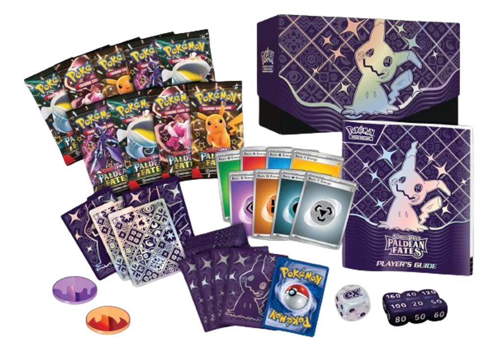 Элитный набор тренера Pokemon TCG: Scarlet and Violet: Paldean Fates