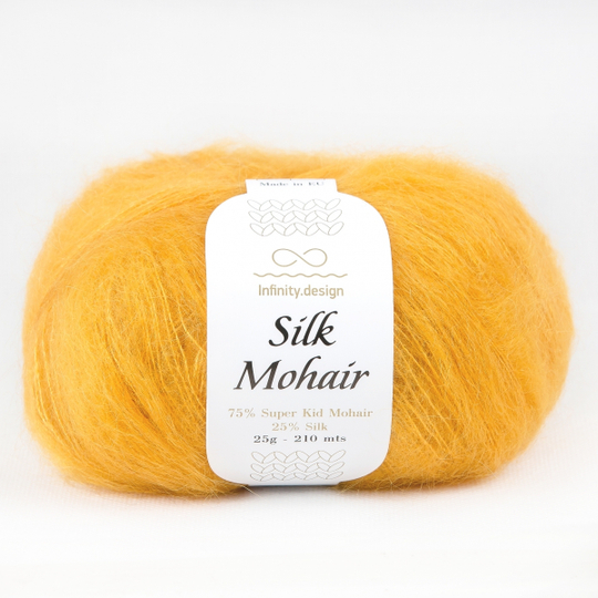 Silk mohair (2335/Горчица)
