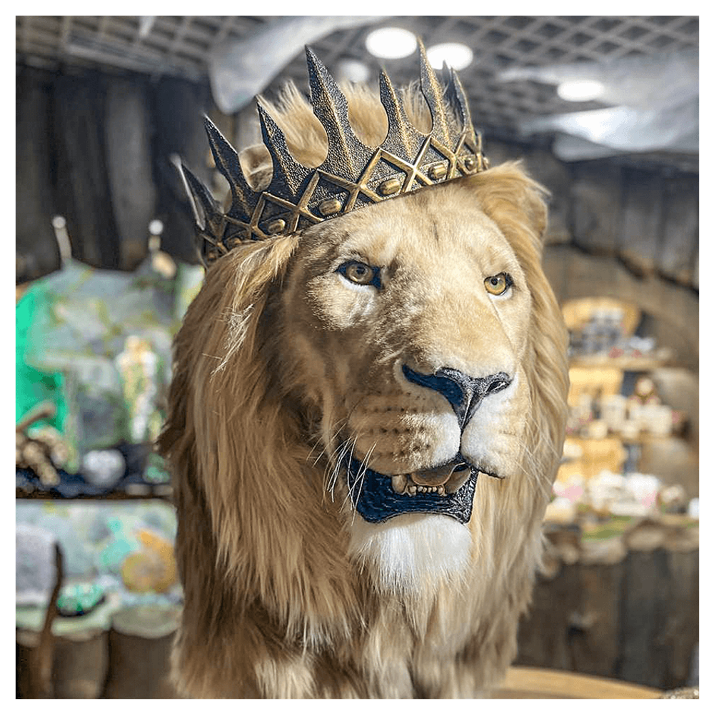 Реплика головы «Африканский лев» король