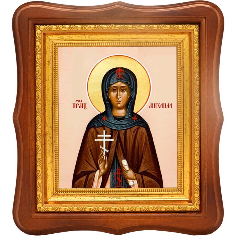 Михаила (Иванова), схимонахиня Преподобномученица. Икона на холсте.