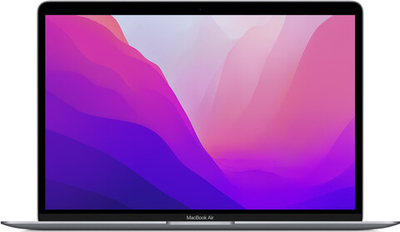 Ноутбук Apple MacBook Air 13.3" M1 7-core 8/256 ГБ Серый космос