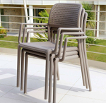 Кресло пластиковое Nardi Bora, тортора