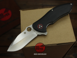 Нож Spyderco Rubicon -рук. черный G10, клинок сатин RK-502