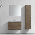 Тумба с раковиной Vincea Luka 80 R.Oak