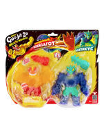 Игровой набор GooJitZu 67959 "Пламенный Блейзагот VS Кактикус", тянущиеся фигурки 67959_УЦЕНКА