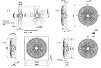 Вентилятор осевой S8E500-CS01-01