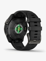Умные часы Garmin Fenix 7S Pro Sapphire Solar, серый (Carbon Gray)