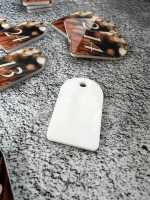 Номерки для ключей акриловые 3х5 см