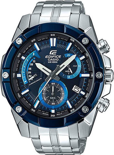 Японские наручные часы Casio Edifice EFR-559DB-2A с хронографом