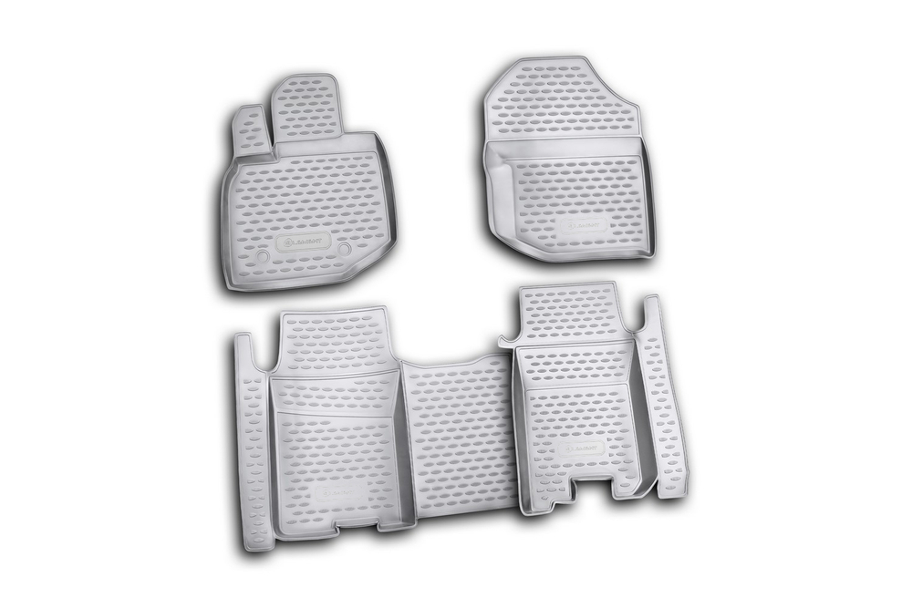 Коврики в салон для HONDA Jazz 2009-, 4 шт. (полиуретан) NLC.18.19.210KH