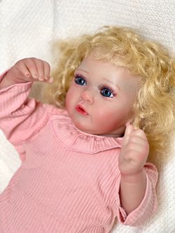 Кукла Реборн мягконабивная 60см (FA-954)