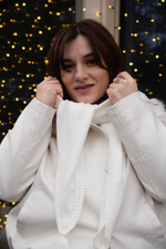 Косынка облегченная молочный