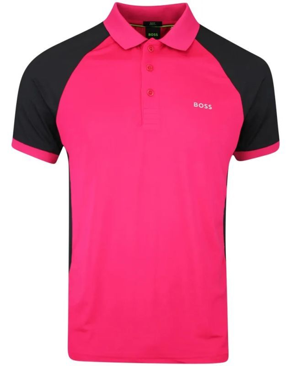 Мужское теннисное поло BOSS x Matteo Berrettini Performance-Stretch Slim-Fit Polo Shirt - pink