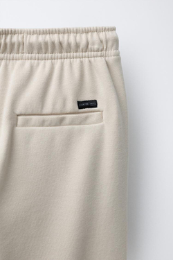 ZARA БРЮКИ ПРЯМОГО КРОЯ, ЭКРЮ