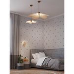 Светильник подвесной kamille, D46 см, бежевый