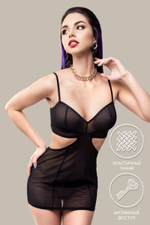 Эротическая комбинация Fascination (Размер: 42-44) (Цвет: черный)