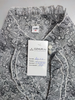 Блузка Zolla с принтом 46 размер