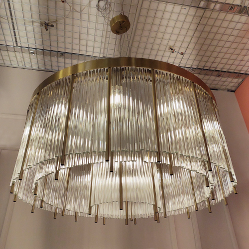 Люстра Cloyd CARTEL-A C15 / Ø80 см - латунь (арт.10628)