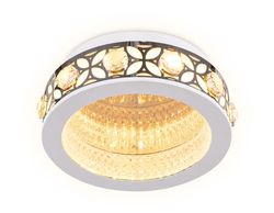 Ambrella Настенно-потолочный светодиодный светильник с хрусталем Ice FA9420