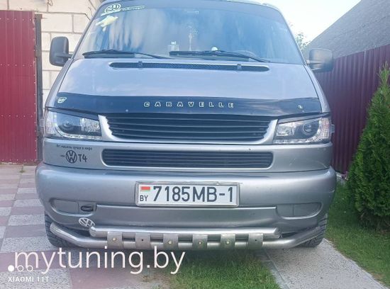 Решетка радиатора BLACK для VW T4 косой