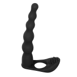 Вибронасадка 17см для двойного проникновения Lola Games Pure Passion Farnell Black 1203-01lola