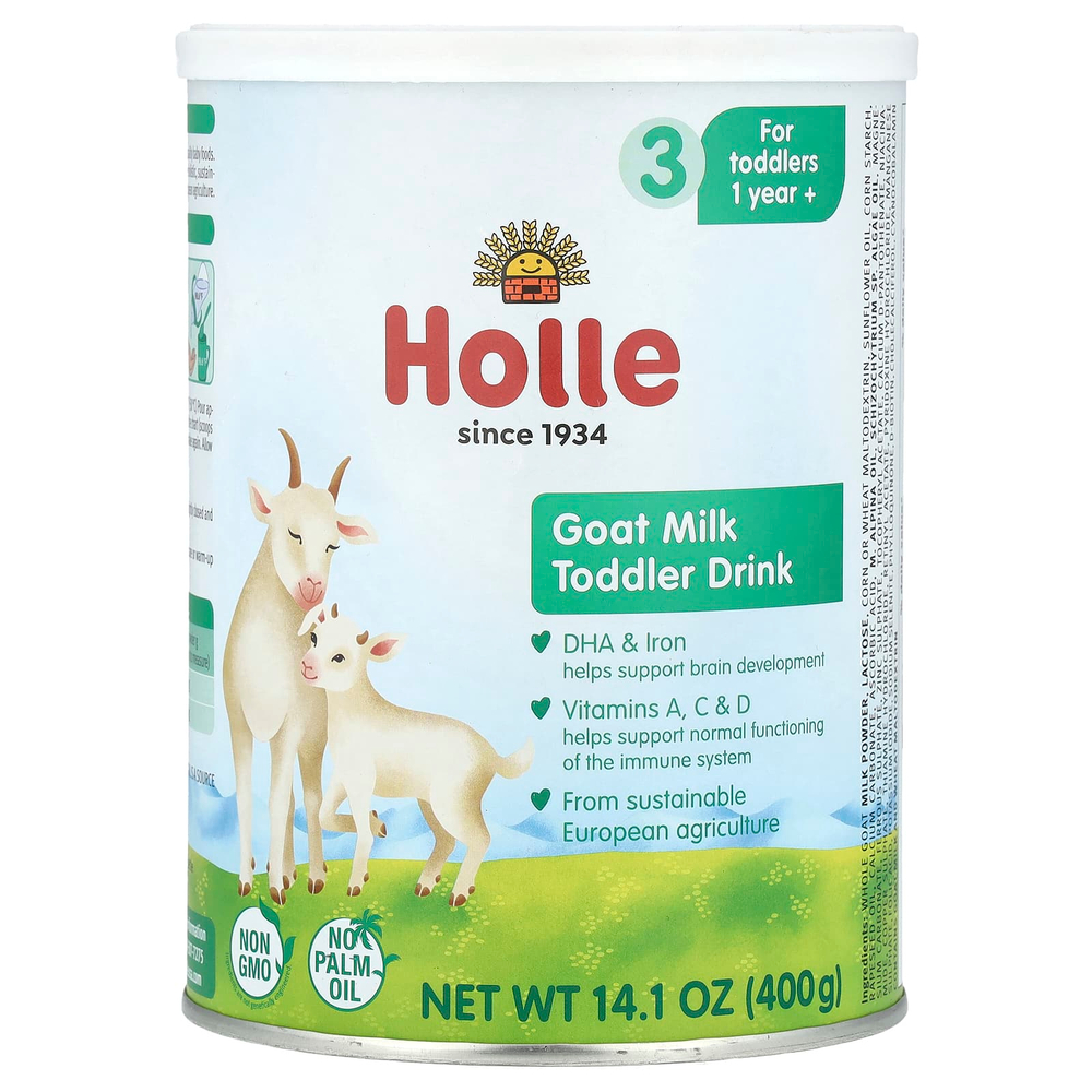 Holle, Напиток из козьего молока, для детей от 1 года, 400 г (14,1 унции)
