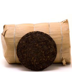 0553/2022 Чай прессованный черный Пуэр Шу "Цзинлун, №3" мини бин, 100гр