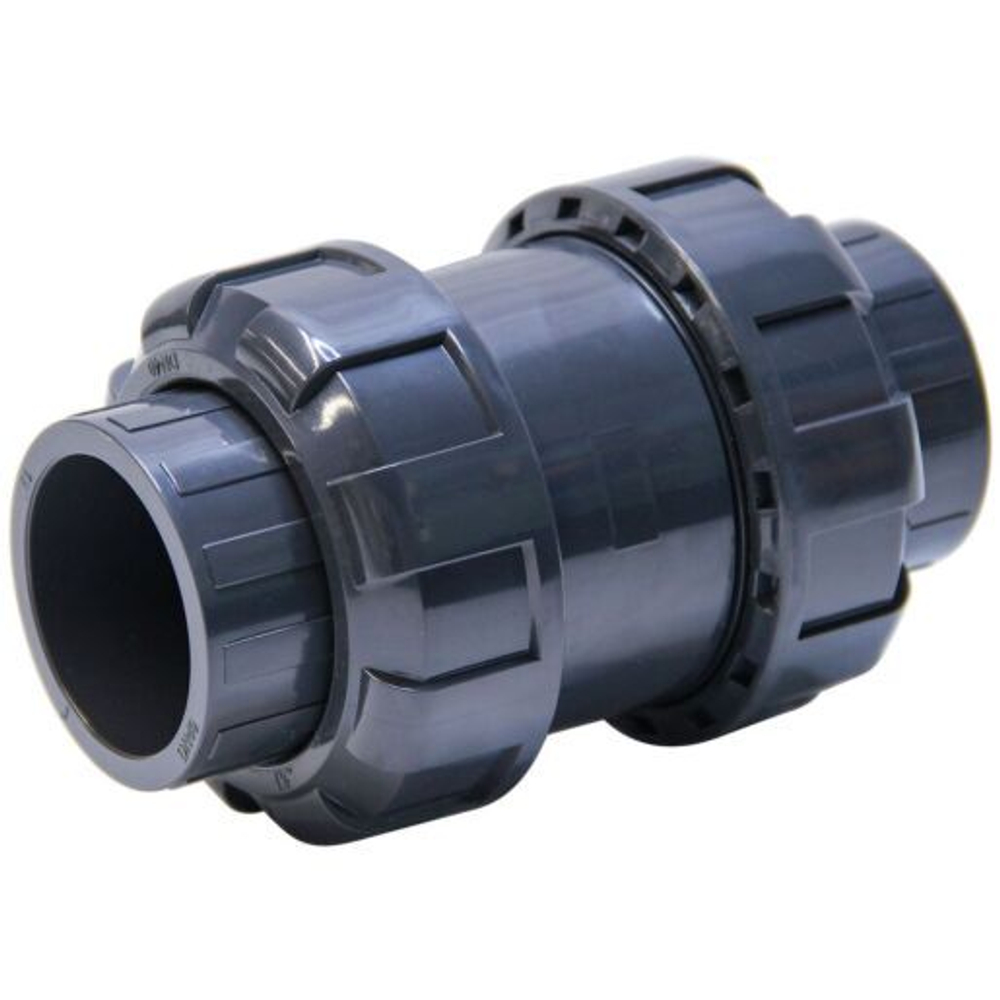 Обратный клапан пружинный d50 уплотнение EPDM AQUAVIVA