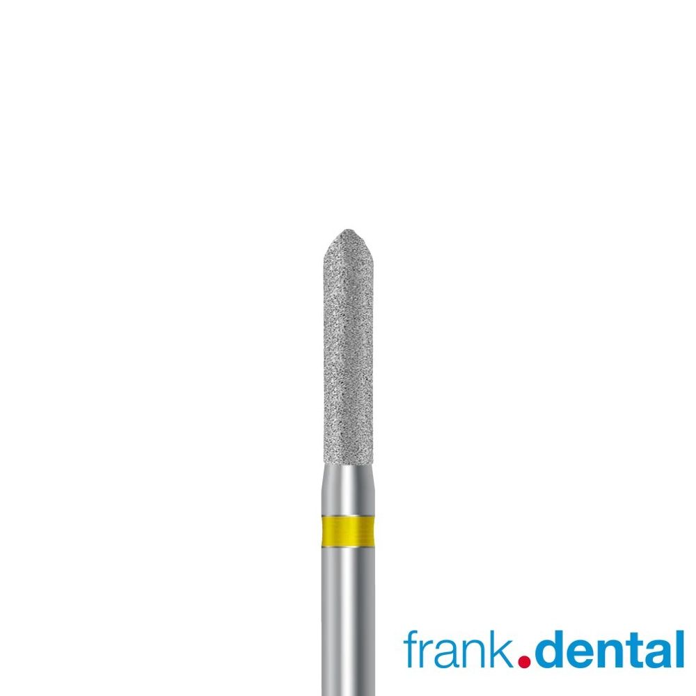 Бор алмазный желтый Frank Dental типа FG - D.878.016.C.FG