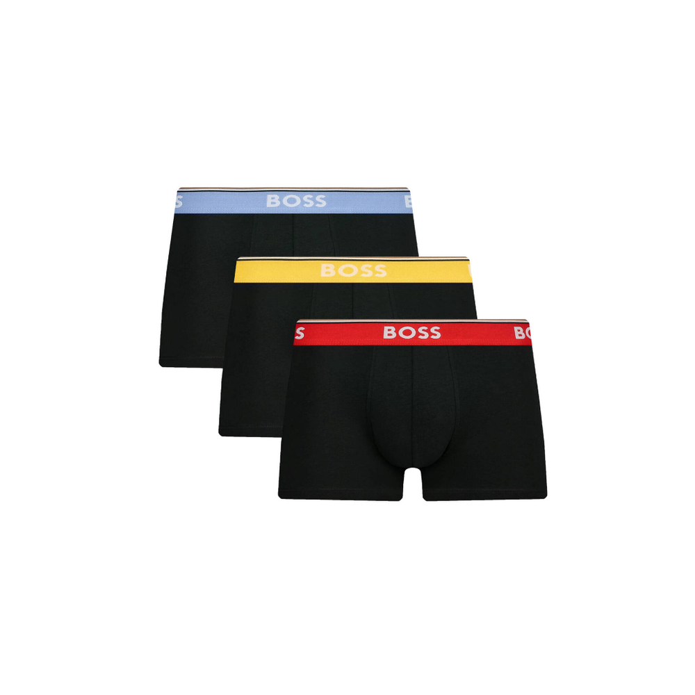 Трусики-боксеры 3шт. Trunk 3P Power BOSS BLACK - черный(50489612)