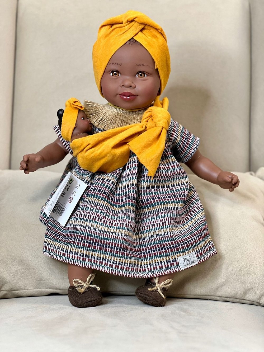 Кукла Nines 45см MARIA мягконабивная в пакете (N2310K)