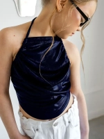 Летний топ для девочки на завязках