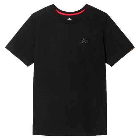 Футболка Alpha Industries Small Logo II (Черная)