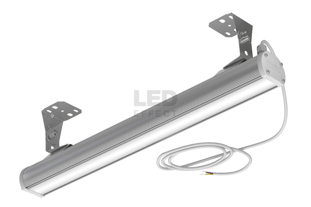 Светильник LED СТРУНА 24Вт 3000лм 5000К IP65 КСС Д, накладной/подвесной LED Effect