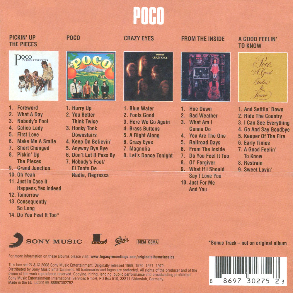Poco / Original Album Classics (5CD)