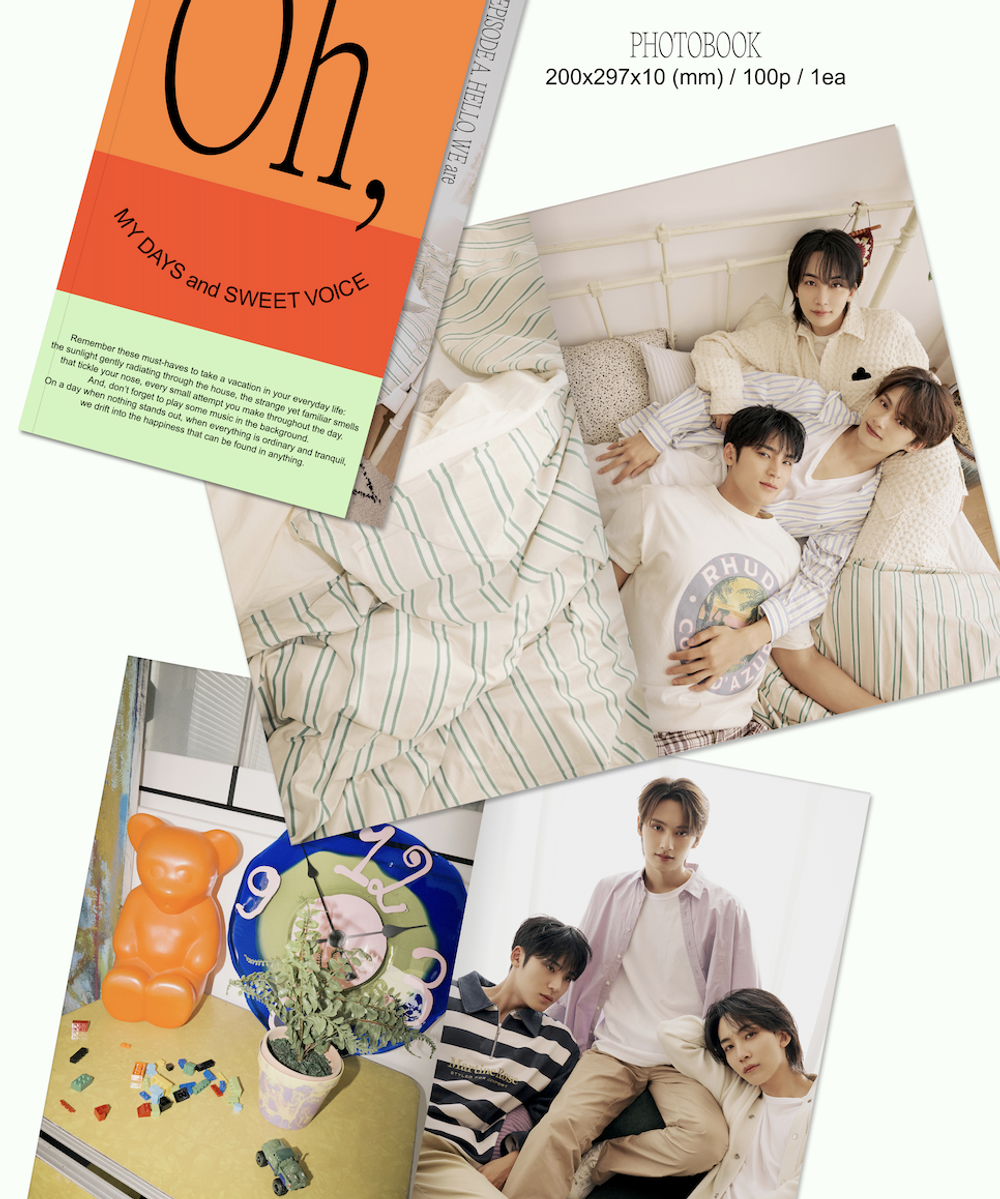 Фотобук SEVENTEEN (JEONGHAN & JUN & MINGYU) - [SEVENTEEN Episode : Oh, My Days and Sweet Voice A]