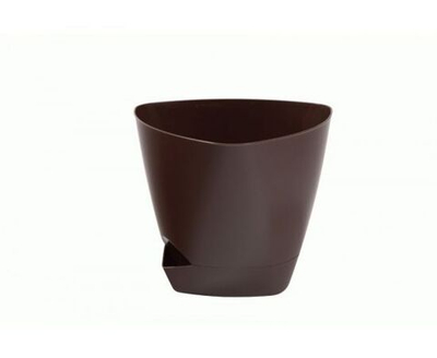 Радиан Горшок для цветов, Шоколад, 20.2 см х 22.2 см х 22.2 см, 5 л, 1 шт